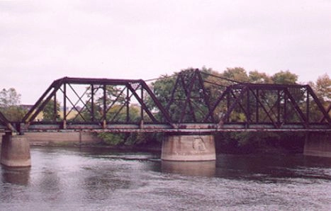 CSX Grand River Swing Bridge Grand Rapids 2002